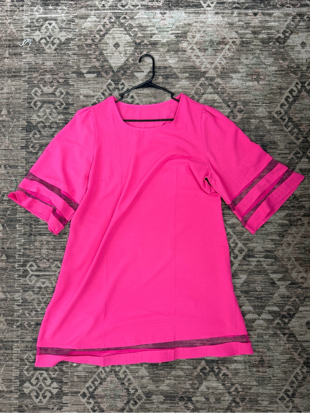 Women’s Hot Pink Shift Dress